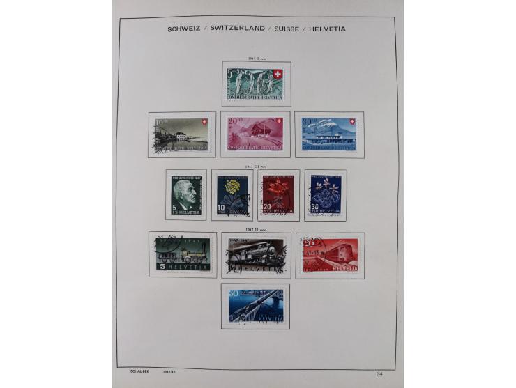 1850/1961, meist gestempelte Sammlung, mit einigen guten Werten, u.a. Mi.-Nr. 5II , 6I, 18, 19 gestempelt, teils signiert Pfe