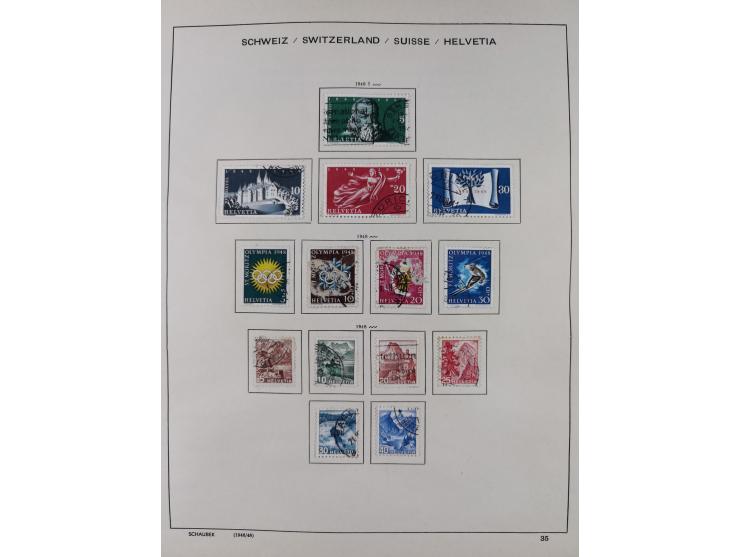 1850/1961, meist gestempelte Sammlung, mit einigen guten Werten, u.a. Mi.-Nr. 5II , 6I, 18, 19 gestempelt, teils signiert Pfe