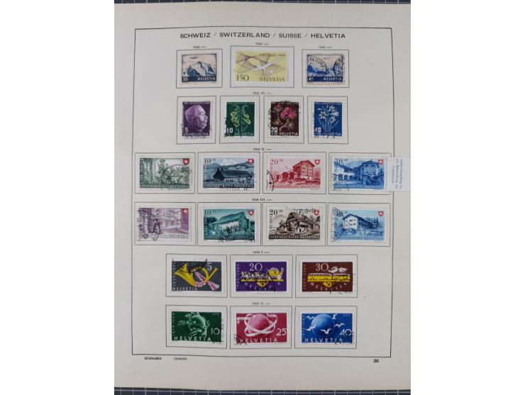 1850/1961, meist gestempelte Sammlung, mit einigen guten Werten, u.a. Mi.-Nr. 5II , 6I, 18, 19 gestempelt, teils signiert Pfe