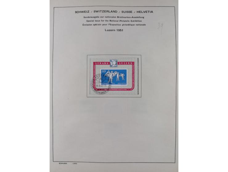 1850/1961, meist gestempelte Sammlung, mit einigen guten Werten, u.a. Mi.-Nr. 5II , 6I, 18, 19 gestempelt, teils signiert Pfe