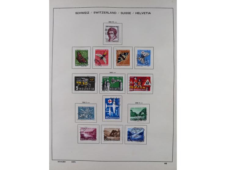 1850/1961, meist gestempelte Sammlung, mit einigen guten Werten, u.a. Mi.-Nr. 5II , 6I, 18, 19 gestempelt, teils signiert Pfe