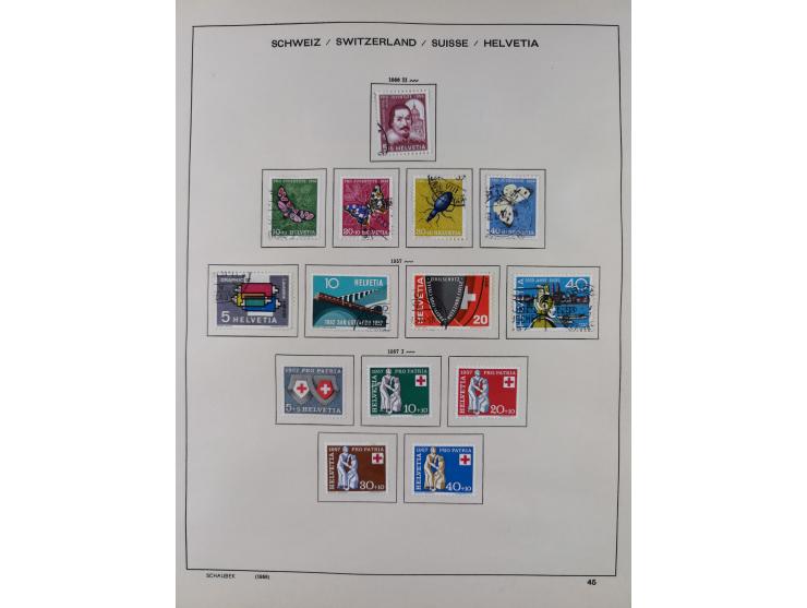 1850/1961, meist gestempelte Sammlung, mit einigen guten Werten, u.a. Mi.-Nr. 5II , 6I, 18, 19 gestempelt, teils signiert Pfe