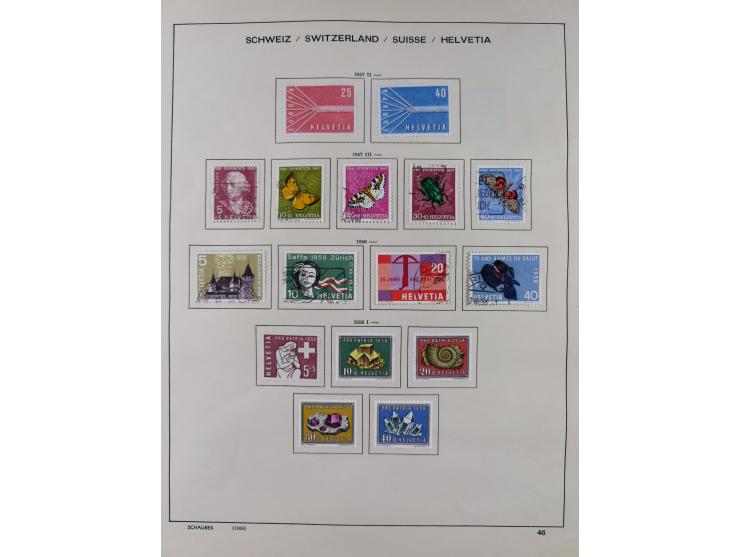 1850/1961, meist gestempelte Sammlung, mit einigen guten Werten, u.a. Mi.-Nr. 5II , 6I, 18, 19 gestempelt, teils signiert Pfe