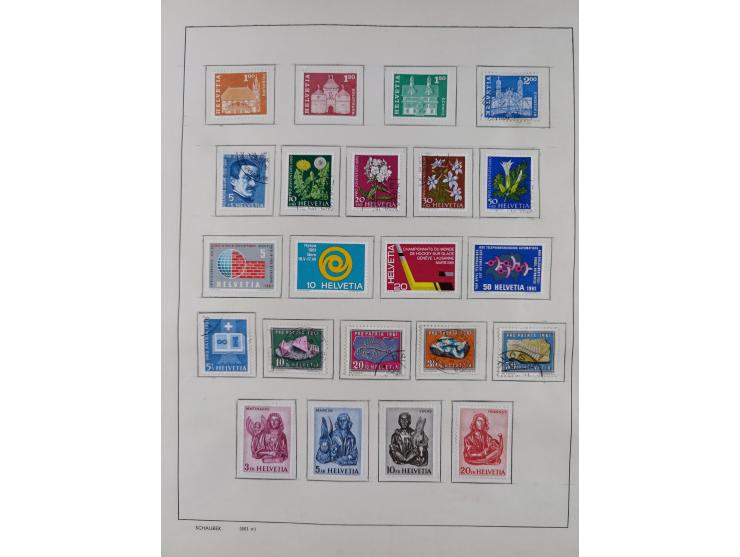 1850/1961, meist gestempelte Sammlung, mit einigen guten Werten, u.a. Mi.-Nr. 5II , 6I, 18, 19 gestempelt, teils signiert Pfe