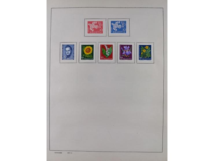 1850/1961, meist gestempelte Sammlung, mit einigen guten Werten, u.a. Mi.-Nr. 5II , 6I, 18, 19 gestempelt, teils signiert Pfe