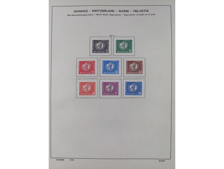 1850/1961, meist gestempelte Sammlung, mit einigen guten Werten, u.a. Mi.-Nr. 5II , 6I, 18, 19 gestempelt, teils signiert Pfe