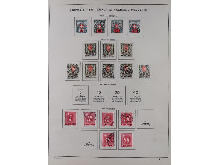 1850/1961, meist gestempelte Sammlung, mit einigen guten Werten, u.a. Mi.-Nr. 5II , 6I, 18, 19 gestempelt, teils signiert Pfe