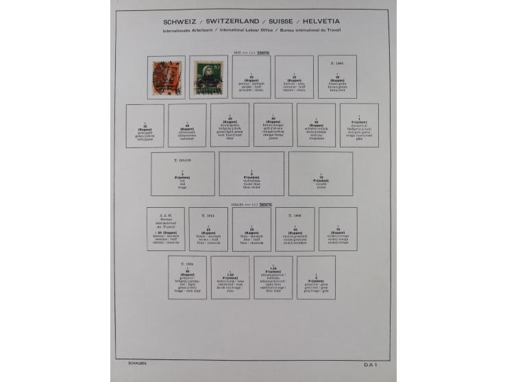 1850/1961, meist gestempelte Sammlung, mit einigen guten Werten, u.a. Mi.-Nr. 5II , 6I, 18, 19 gestempelt, teils signiert Pfe