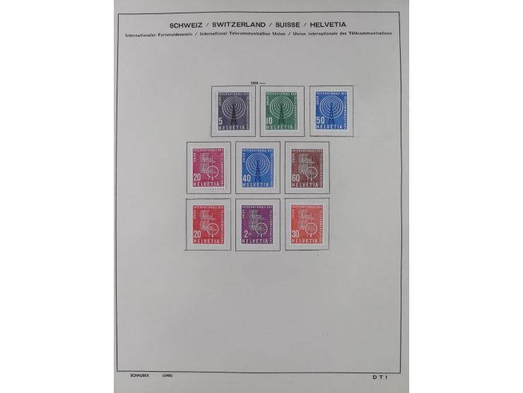 1850/1961, meist gestempelte Sammlung, mit einigen guten Werten, u.a. Mi.-Nr. 5II , 6I, 18, 19 gestempelt, teils signiert Pfe