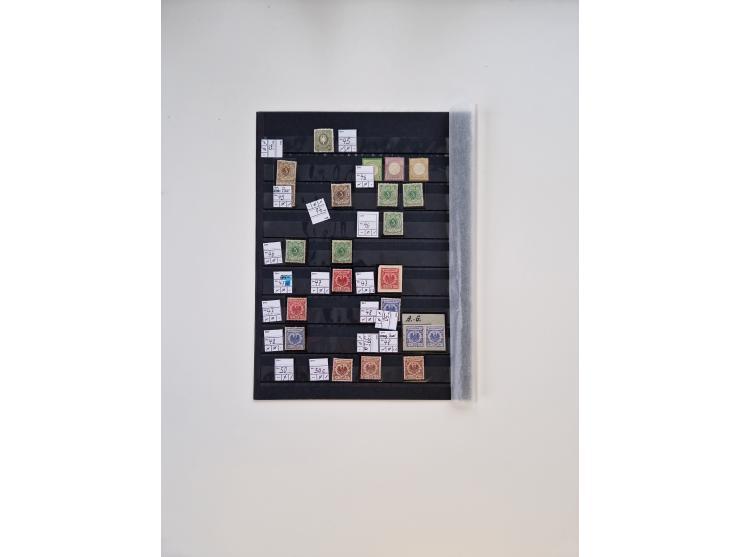 1872/1945, anfangs meist ungebrauchte, später postfrische, in den Hauptnummern fast komplette und teils überkomplette Sammlun