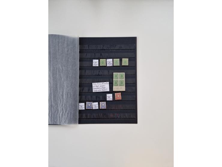 1872/1945, anfangs meist ungebrauchte, später postfrische, in den Hauptnummern fast komplette und teils überkomplette Sammlun