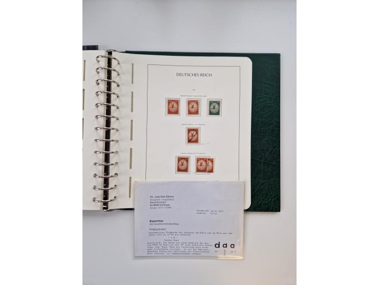 1872/1945, anfangs meist ungebrauchte, später postfrische, in den Hauptnummern fast komplette und teils überkomplette Sammlun