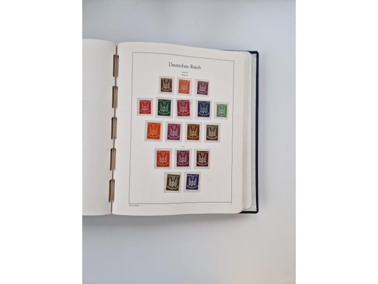 1872/1945, anfangs meist ungebrauchte, später postfrische, in den Hauptnummern fast komplette und teils überkomplette Sammlun