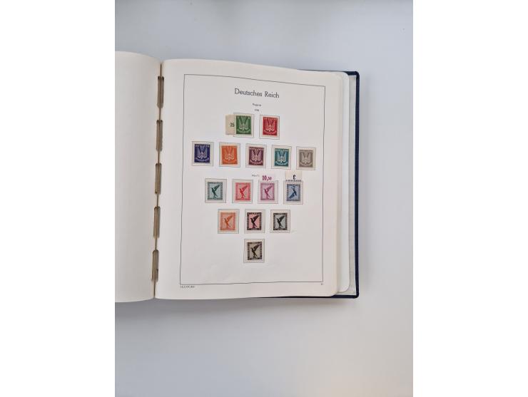 1872/1945, anfangs meist ungebrauchte, später postfrische, in den Hauptnummern fast komplette und teils überkomplette Sammlun