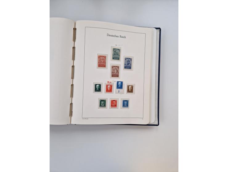 1872/1945, anfangs meist ungebrauchte, später postfrische, in den Hauptnummern fast komplette und teils überkomplette Sammlun