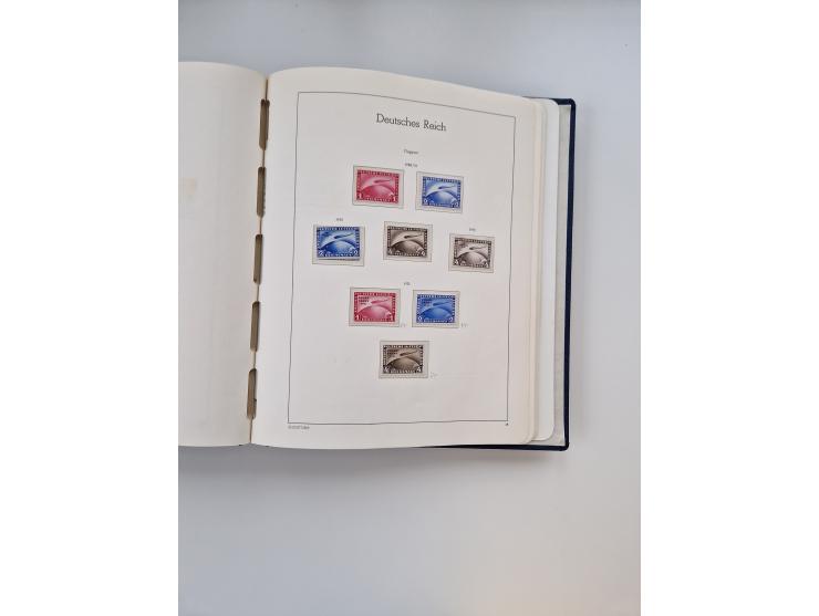 1872/1945, anfangs meist ungebrauchte, später postfrische, in den Hauptnummern fast komplette und teils überkomplette Sammlun