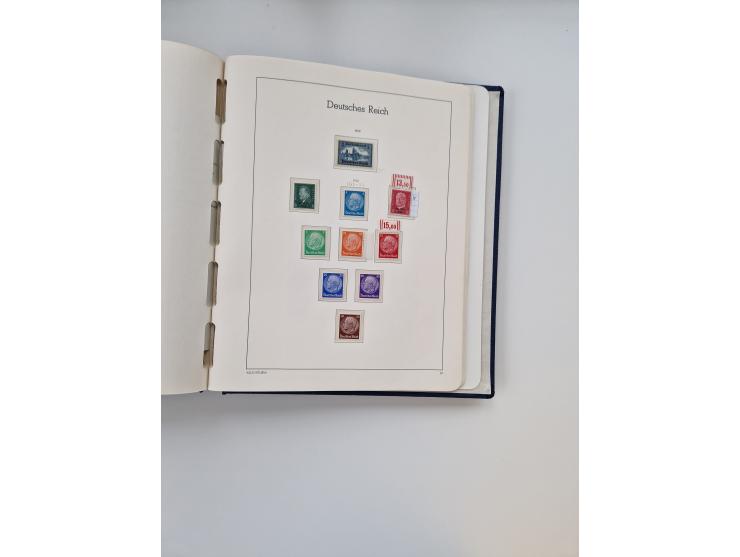 1872/1945, anfangs meist ungebrauchte, später postfrische, in den Hauptnummern fast komplette und teils überkomplette Sammlun