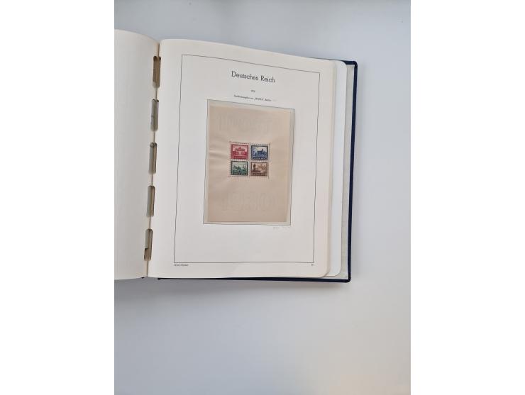 1872/1945, anfangs meist ungebrauchte, später postfrische, in den Hauptnummern fast komplette und teils überkomplette Sammlun