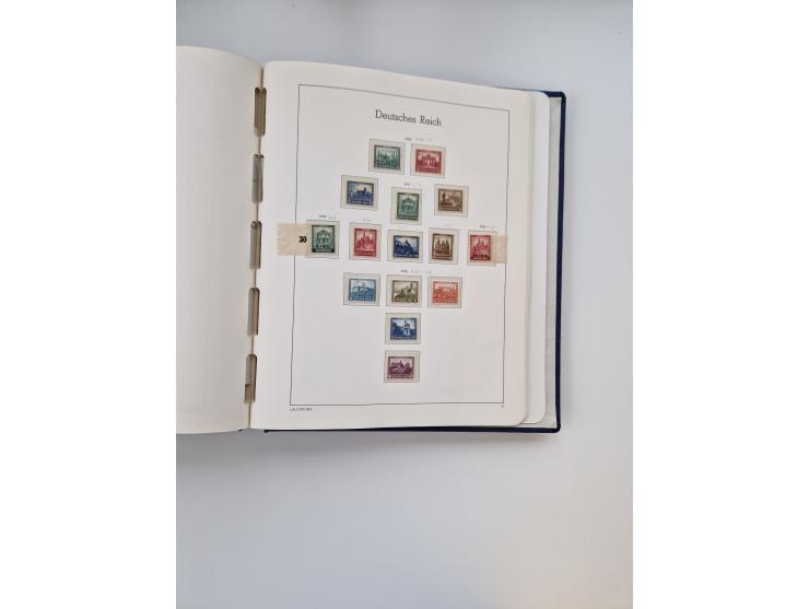 1872/1945, anfangs meist ungebrauchte, später postfrische, in den Hauptnummern fast komplette und teils überkomplette Sammlun