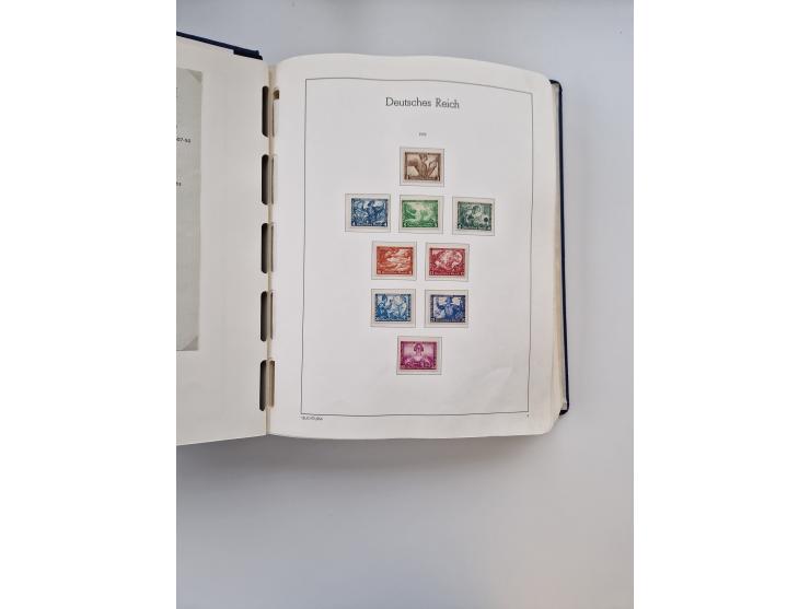 1872/1945, anfangs meist ungebrauchte, später postfrische, in den Hauptnummern fast komplette und teils überkomplette Sammlun