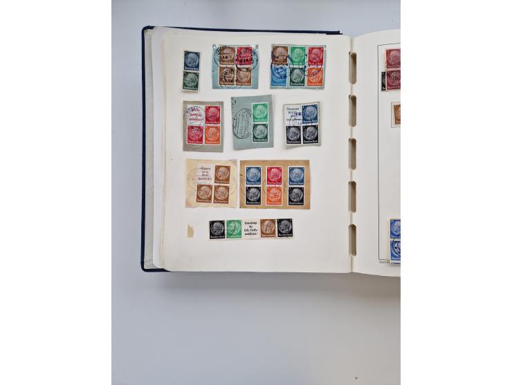 1872/1945, anfangs meist ungebrauchte, später postfrische, in den Hauptnummern fast komplette und teils überkomplette Sammlun