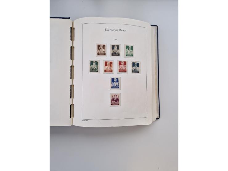 1872/1945, anfangs meist ungebrauchte, später postfrische, in den Hauptnummern fast komplette und teils überkomplette Sammlun