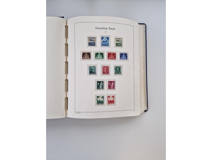 1872/1945, anfangs meist ungebrauchte, später postfrische, in den Hauptnummern fast komplette und teils überkomplette Sammlun