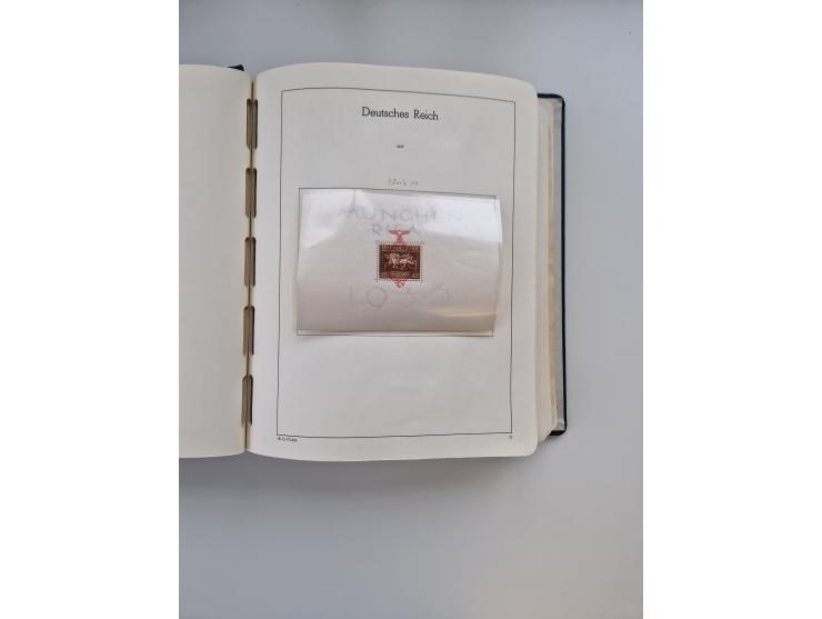 1872/1945, anfangs meist ungebrauchte, später postfrische, in den Hauptnummern fast komplette und teils überkomplette Sammlun