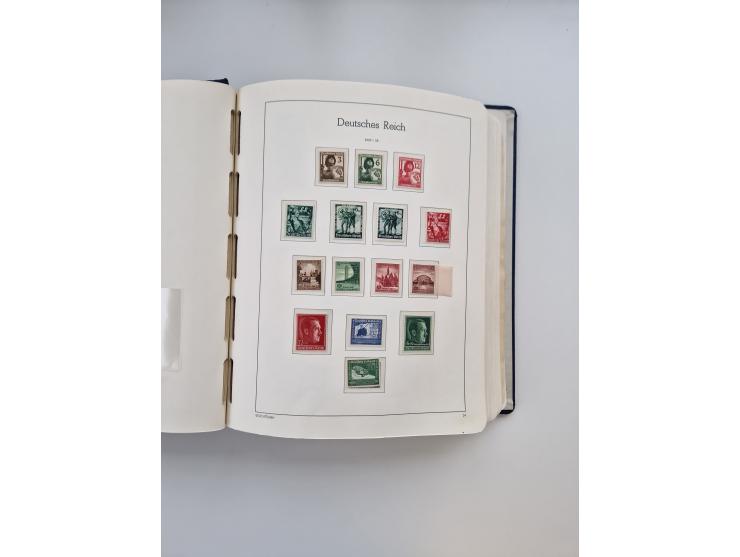 1872/1945, anfangs meist ungebrauchte, später postfrische, in den Hauptnummern fast komplette und teils überkomplette Sammlun