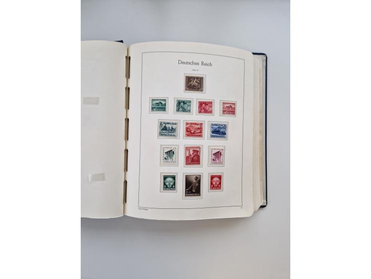 1872/1945, anfangs meist ungebrauchte, später postfrische, in den Hauptnummern fast komplette und teils überkomplette Sammlun