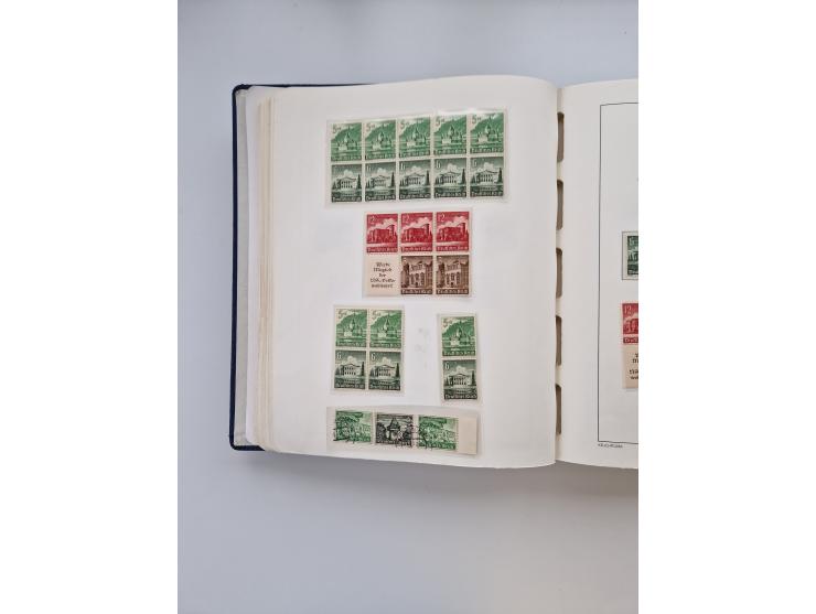 1872/1945, anfangs meist ungebrauchte, später postfrische, in den Hauptnummern fast komplette und teils überkomplette Sammlun