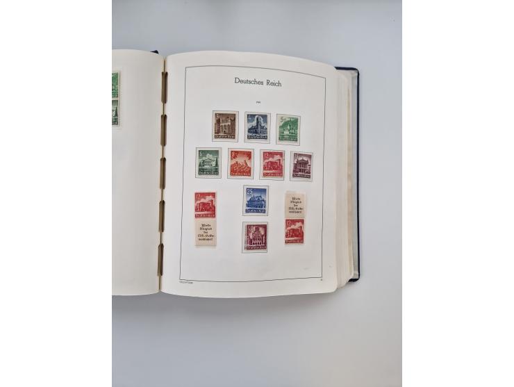 1872/1945, anfangs meist ungebrauchte, später postfrische, in den Hauptnummern fast komplette und teils überkomplette Sammlun