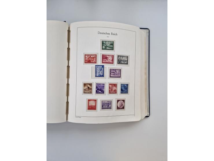 1872/1945, anfangs meist ungebrauchte, später postfrische, in den Hauptnummern fast komplette und teils überkomplette Sammlun