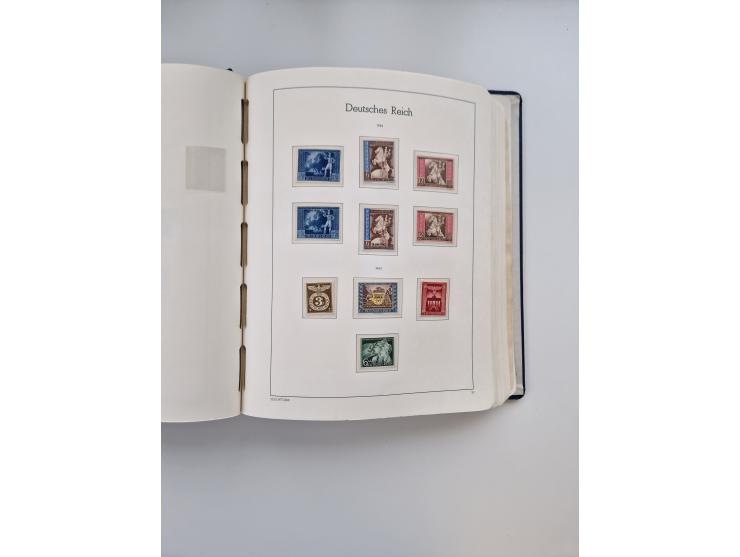 1872/1945, anfangs meist ungebrauchte, später postfrische, in den Hauptnummern fast komplette und teils überkomplette Sammlun