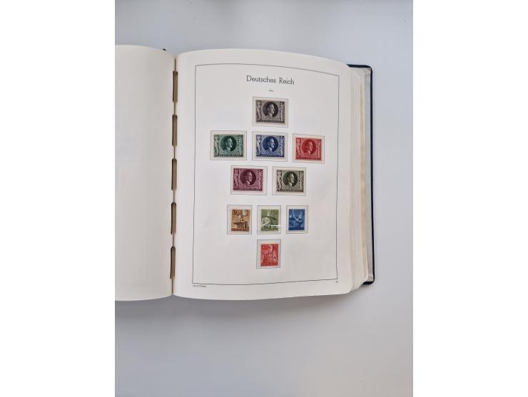 1872/1945, anfangs meist ungebrauchte, später postfrische, in den Hauptnummern fast komplette und teils überkomplette Sammlun