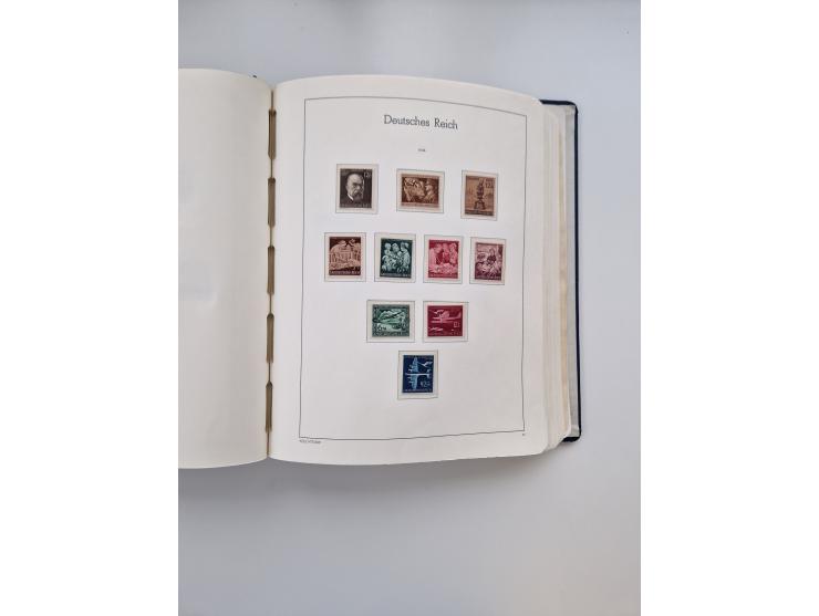 1872/1945, anfangs meist ungebrauchte, später postfrische, in den Hauptnummern fast komplette und teils überkomplette Sammlun