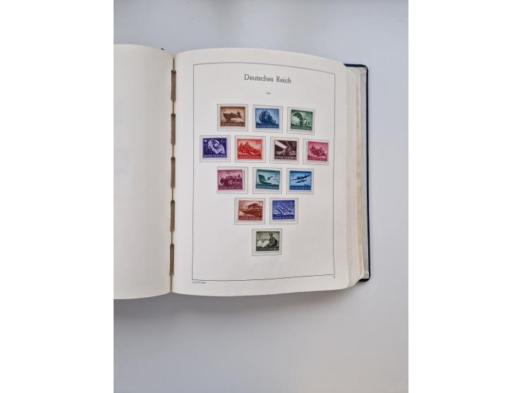 1872/1945, anfangs meist ungebrauchte, später postfrische, in den Hauptnummern fast komplette und teils überkomplette Sammlun