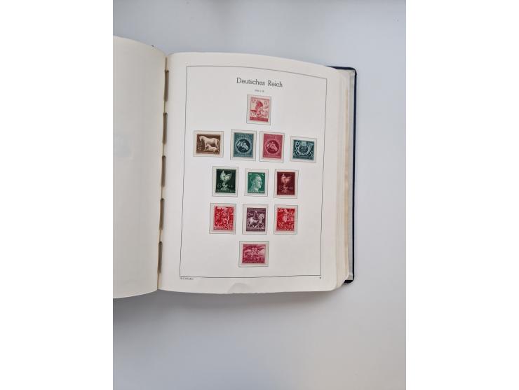 1872/1945, anfangs meist ungebrauchte, später postfrische, in den Hauptnummern fast komplette und teils überkomplette Sammlun