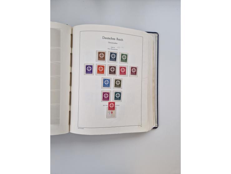 1872/1945, anfangs meist ungebrauchte, später postfrische, in den Hauptnummern fast komplette und teils überkomplette Sammlun