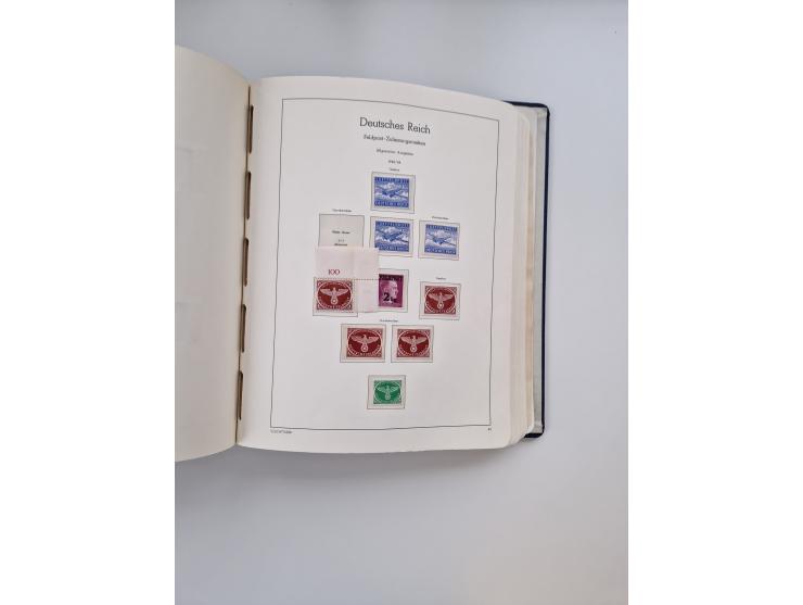 1872/1945, anfangs meist ungebrauchte, später postfrische, in den Hauptnummern fast komplette und teils überkomplette Sammlun