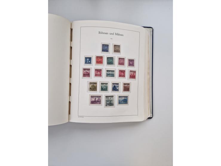 1872/1945, anfangs meist ungebrauchte, später postfrische, in den Hauptnummern fast komplette und teils überkomplette Sammlun