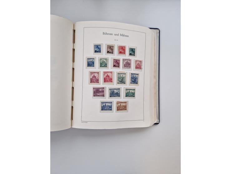 1872/1945, anfangs meist ungebrauchte, später postfrische, in den Hauptnummern fast komplette und teils überkomplette Sammlun