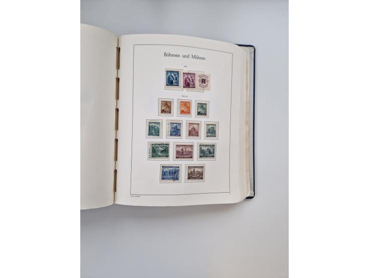 1872/1945, anfangs meist ungebrauchte, später postfrische, in den Hauptnummern fast komplette und teils überkomplette Sammlun