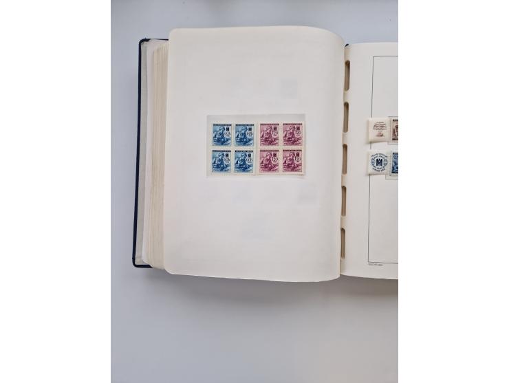 1872/1945, anfangs meist ungebrauchte, später postfrische, in den Hauptnummern fast komplette und teils überkomplette Sammlun