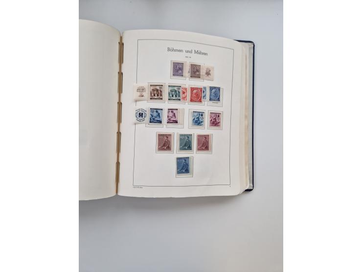 1872/1945, anfangs meist ungebrauchte, später postfrische, in den Hauptnummern fast komplette und teils überkomplette Sammlun