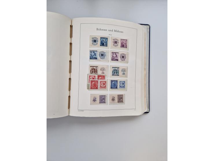 1872/1945, anfangs meist ungebrauchte, später postfrische, in den Hauptnummern fast komplette und teils überkomplette Sammlun