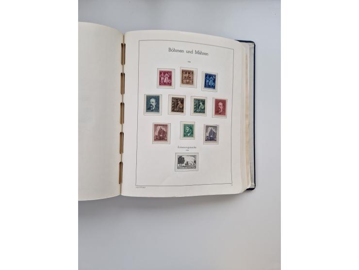 1872/1945, anfangs meist ungebrauchte, später postfrische, in den Hauptnummern fast komplette und teils überkomplette Sammlun