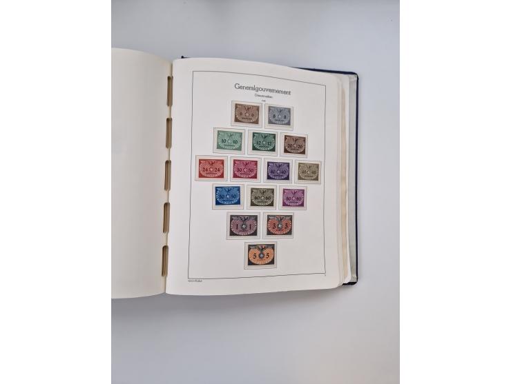 1872/1945, anfangs meist ungebrauchte, später postfrische, in den Hauptnummern fast komplette und teils überkomplette Sammlun