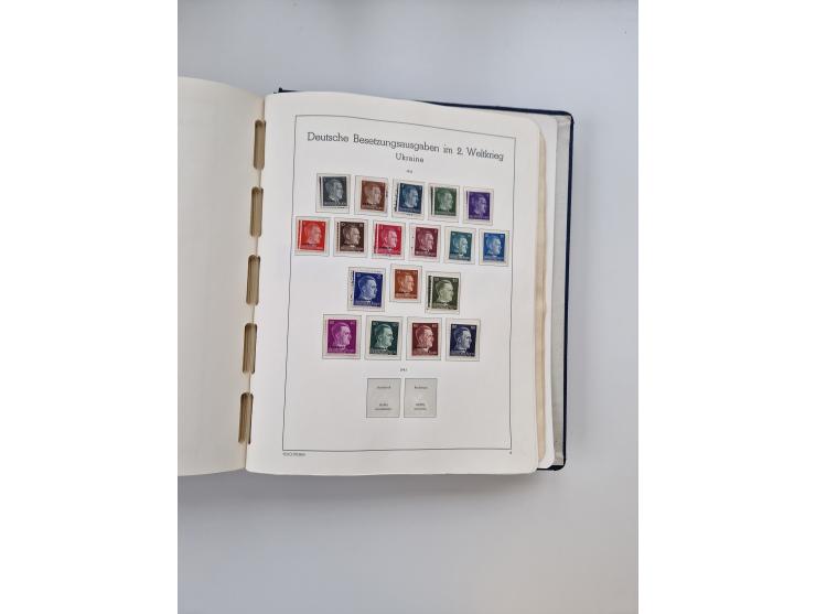 1872/1945, anfangs meist ungebrauchte, später postfrische, in den Hauptnummern fast komplette und teils überkomplette Sammlun