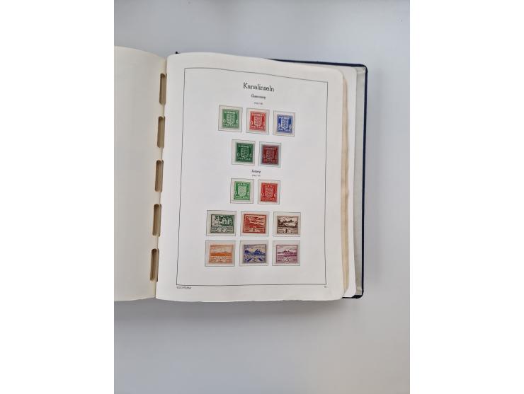 1872/1945, anfangs meist ungebrauchte, später postfrische, in den Hauptnummern fast komplette und teils überkomplette Sammlun